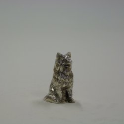 FIGURINE CHIEN LOUP